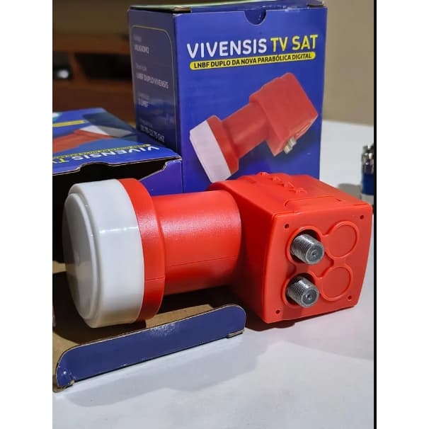 Lnbf Ku Universal 2 Pontos Alto Ganho Vm Vivensis 70dbi