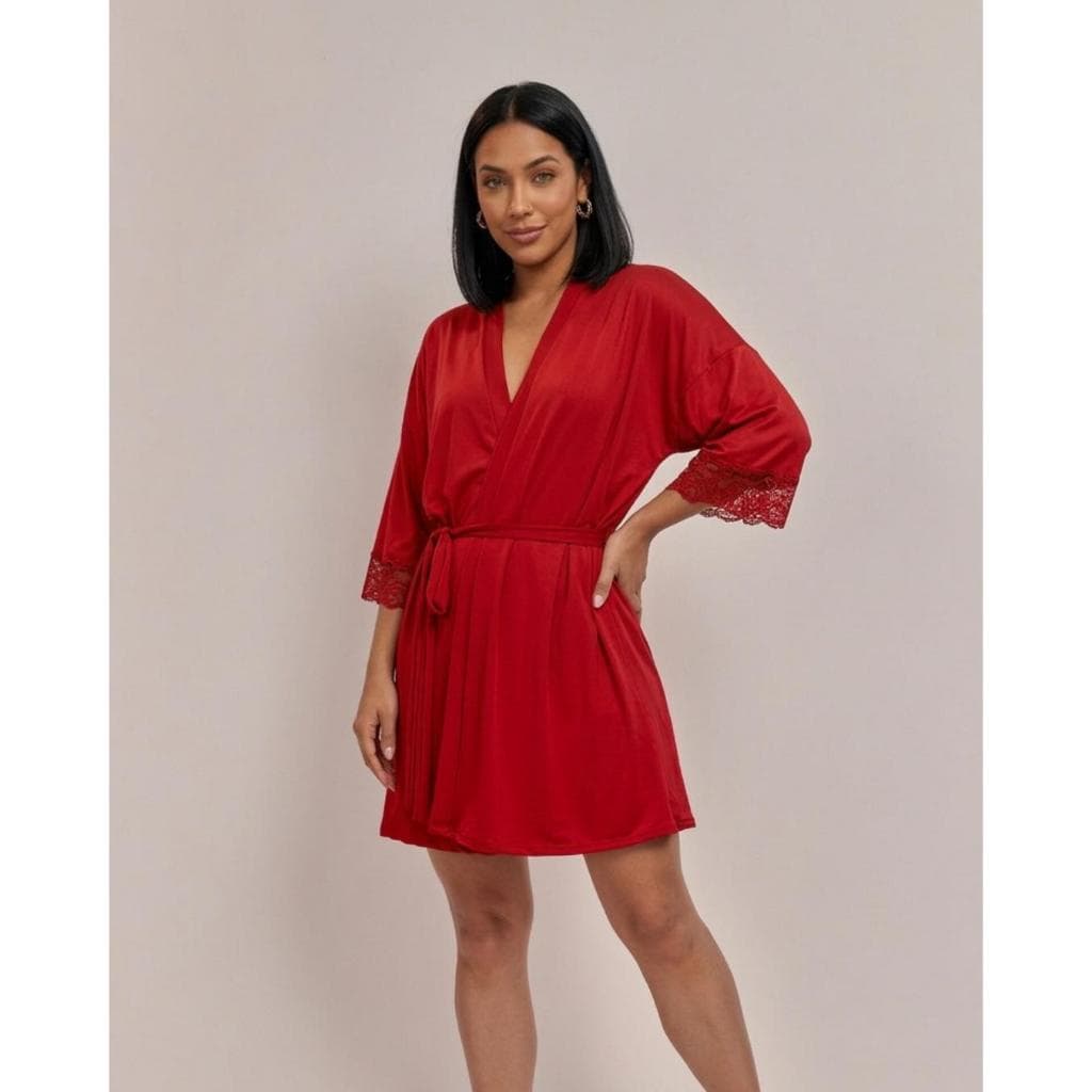 Robe Feminino Manga Curta #045