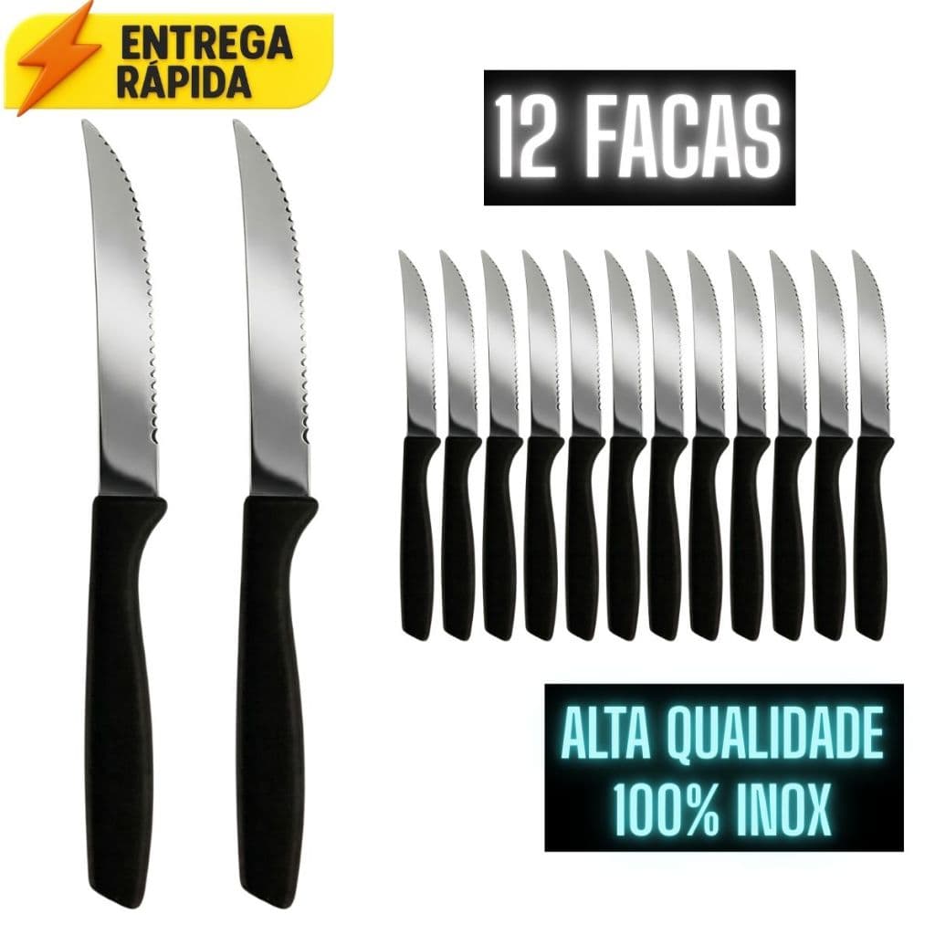 Facas - Talheres de INOX  - Utensílios para cozinha