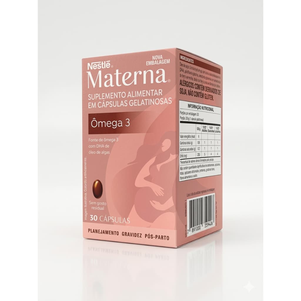 MATERNA OMEGA 3 30 CAPSULAS