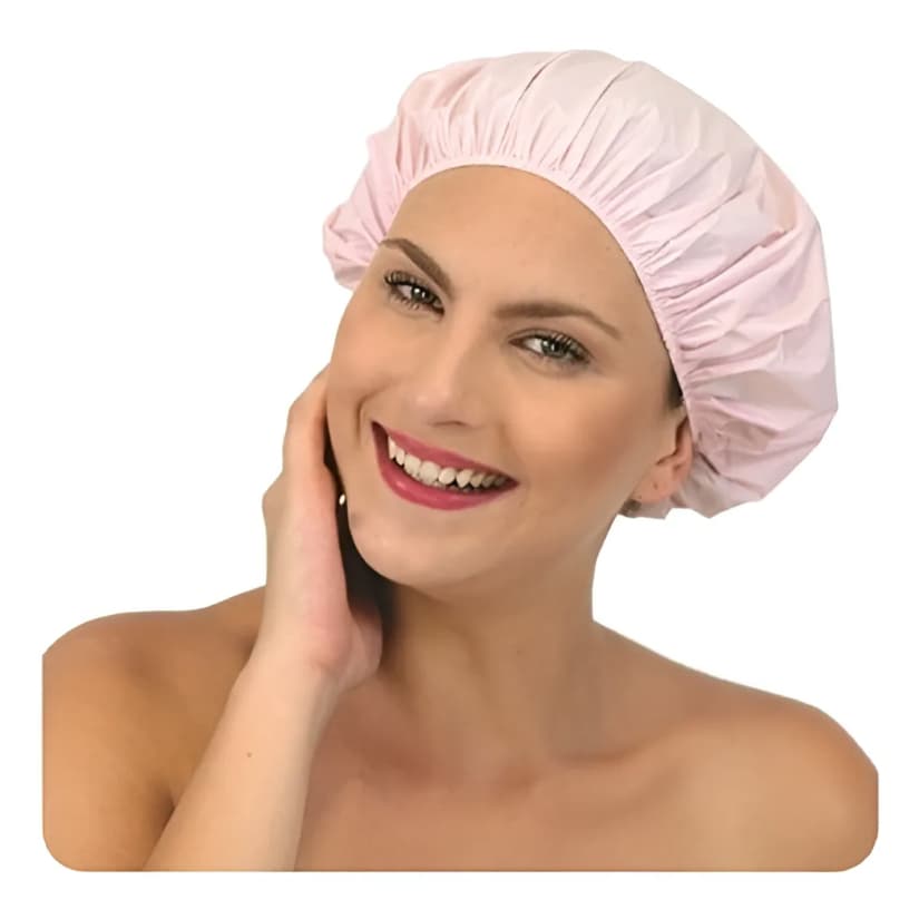 Kit 6 Toucas Para Banho Plástico Lisa Sortidas - MINUCHE