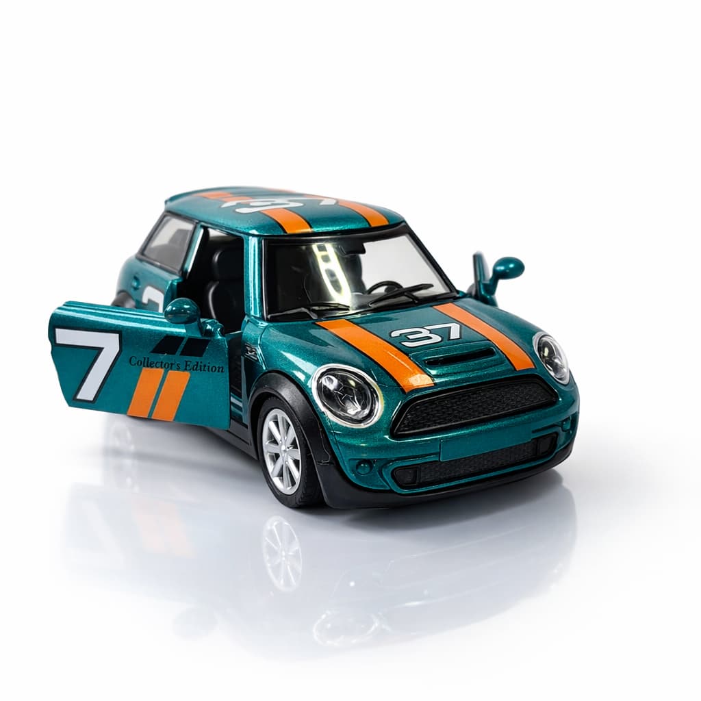 MINI COOPER – Miniatura Esportiva com Acabamento Premium e Estilo Racing ESCALA 1:32