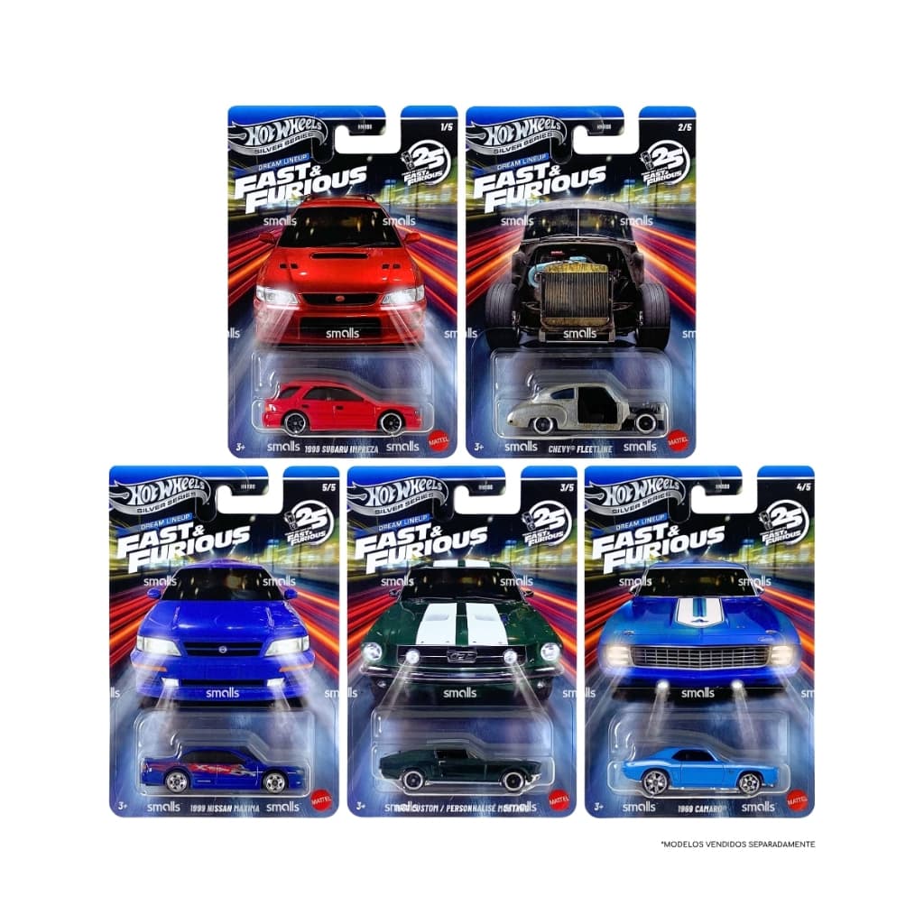Hot Wheels Silver Series Velozes e Furiosos - À Escolha - Mattel
