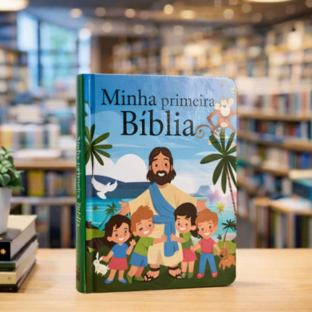 Minha Primeira Bíblia Infantil | Histórias Bíblicas | Capa Dura