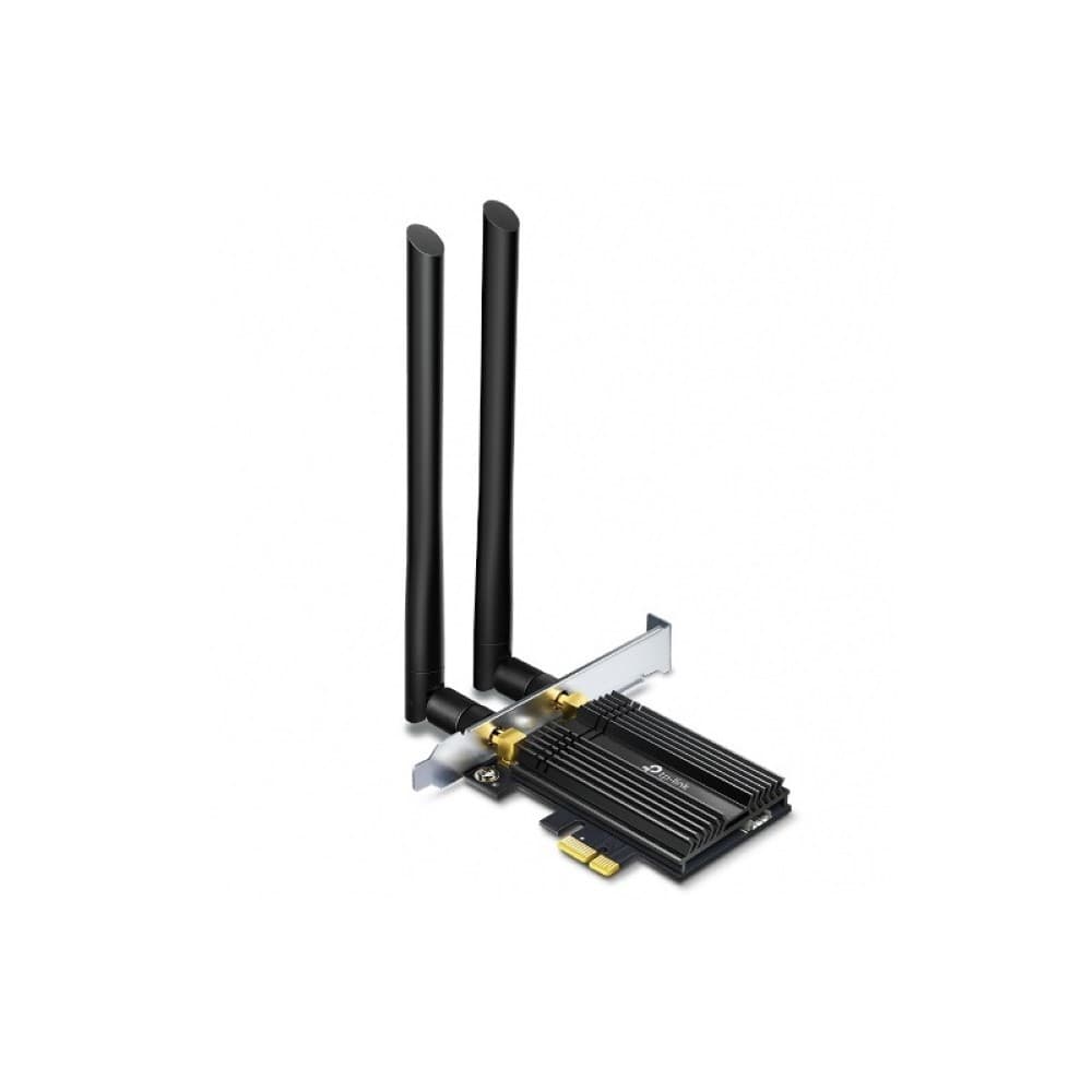 Adaptador TP-Link PCI E-Express TX50E Wi-Fi 6 AX3000 Dual Band Bluetooth 5.0 Com 2 Antenas