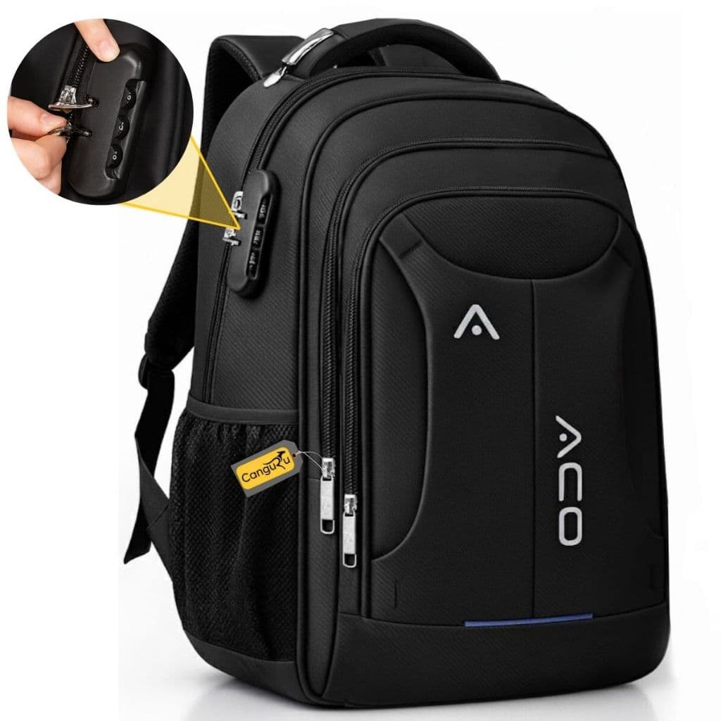 Mochila Masculina Feminina Cadeado Notebook Reforçada Resistente Escolar Faculdade Trabalho Dia Dia