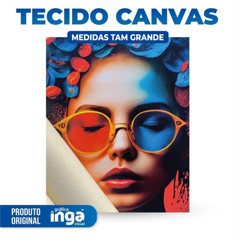 Tecido Canvas Impresso Impressão personalizada somente tecido tamanho grande