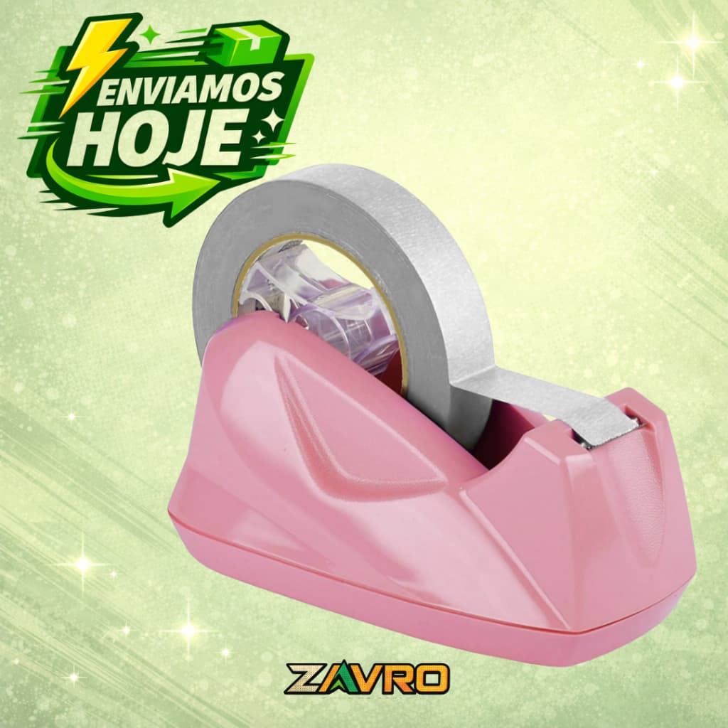 Suporte Porta Durex Fita Adesiva De Mesa Para Escritório Facility Office Anti Derrapante Acrimet 271 Envio Imediato