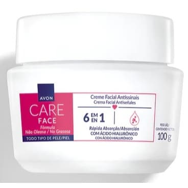 Kit Creme Facial Renovare Avon Care Rosto Dia ou Noite