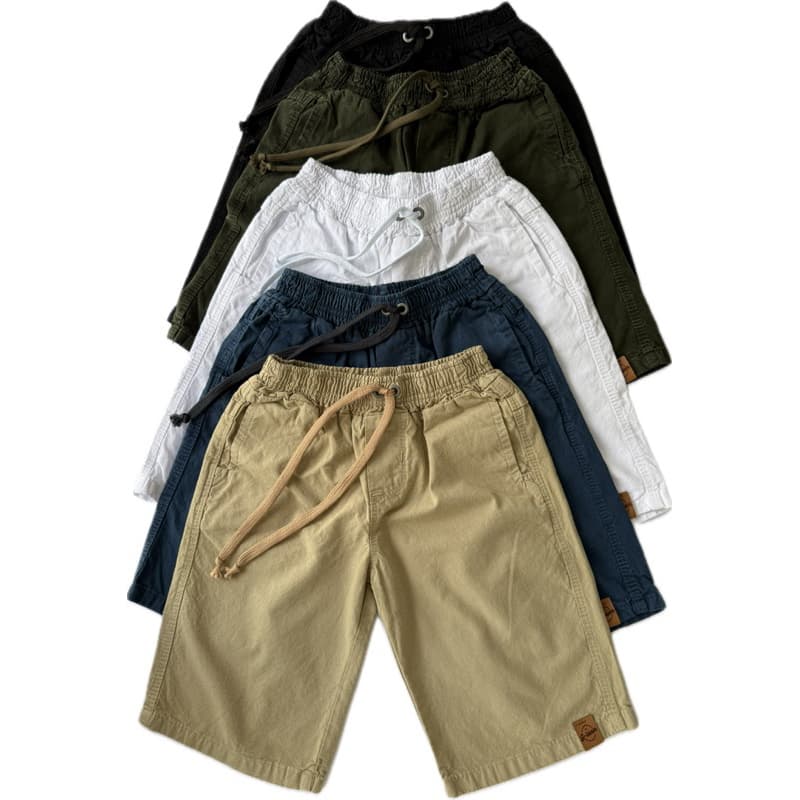 Bermuda Mauricinho Masculina Infantil e Juvenil com Elástico Confortável