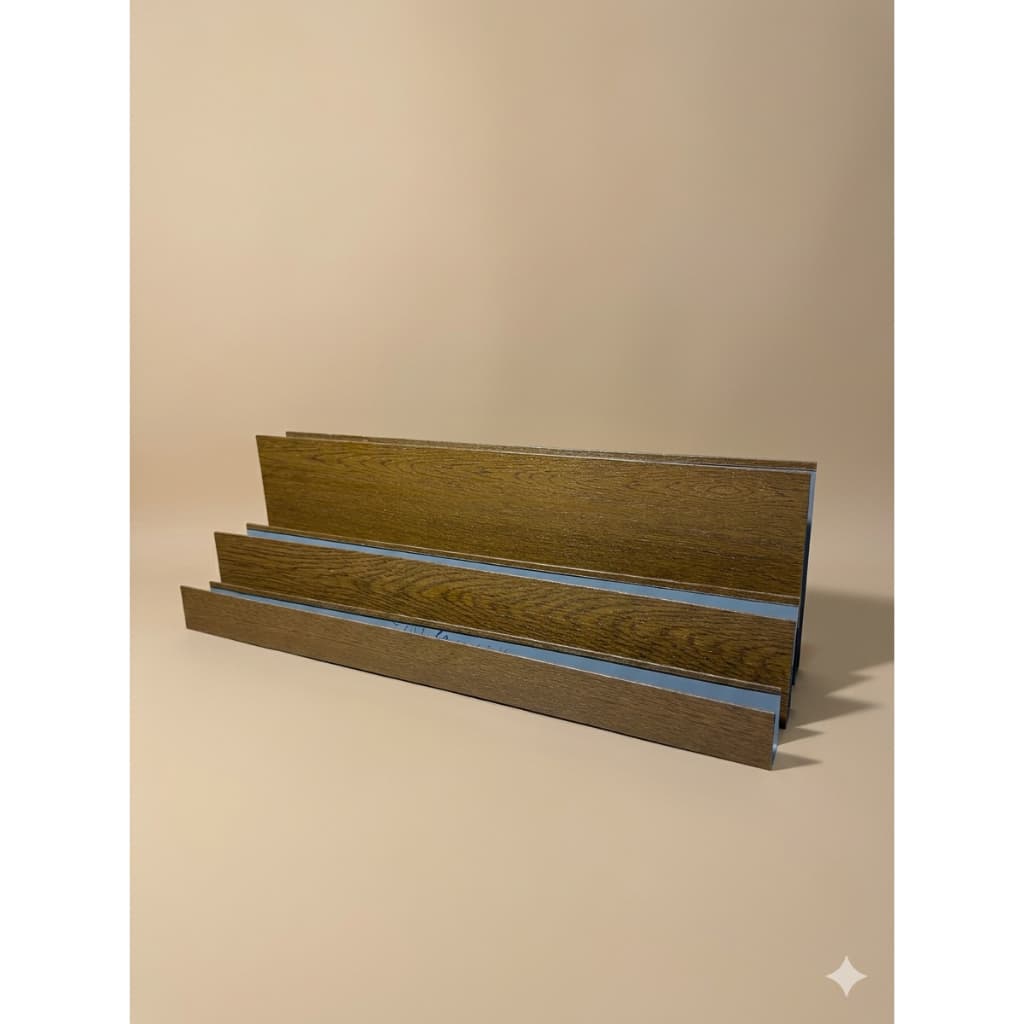 Salva Protetor de Porta com 3,5cm de espessura Metal com Pintura Amadeirada Texturizada Não Enferruja