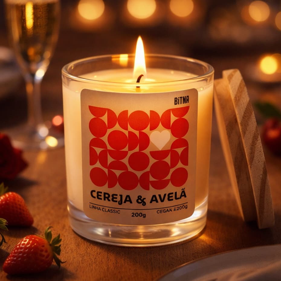 Vela Aromática Perfumada Bitna Escolha Sua Fragrância Linha Classic 110g 200g
