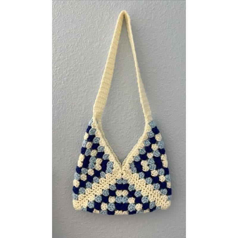 Bolsa de Crochê Aurora Vintage