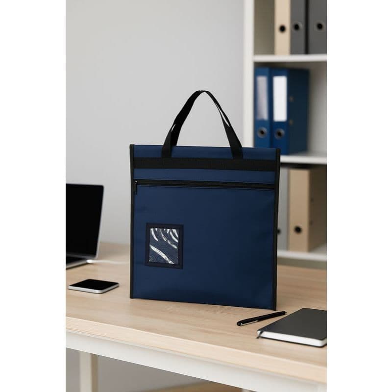 Malote Lona porta documentos escritório organizador dia a dia