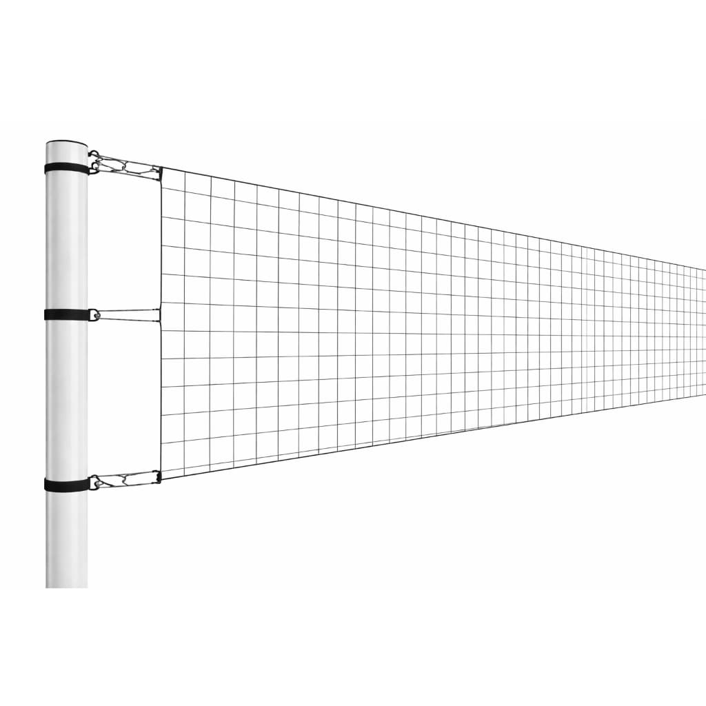 Rede esportiva de Voleibol de quadra, Vôlei de praia, Futevôlei, Peteca e Punhobol - Cor preta sem faixas, fio 2mm