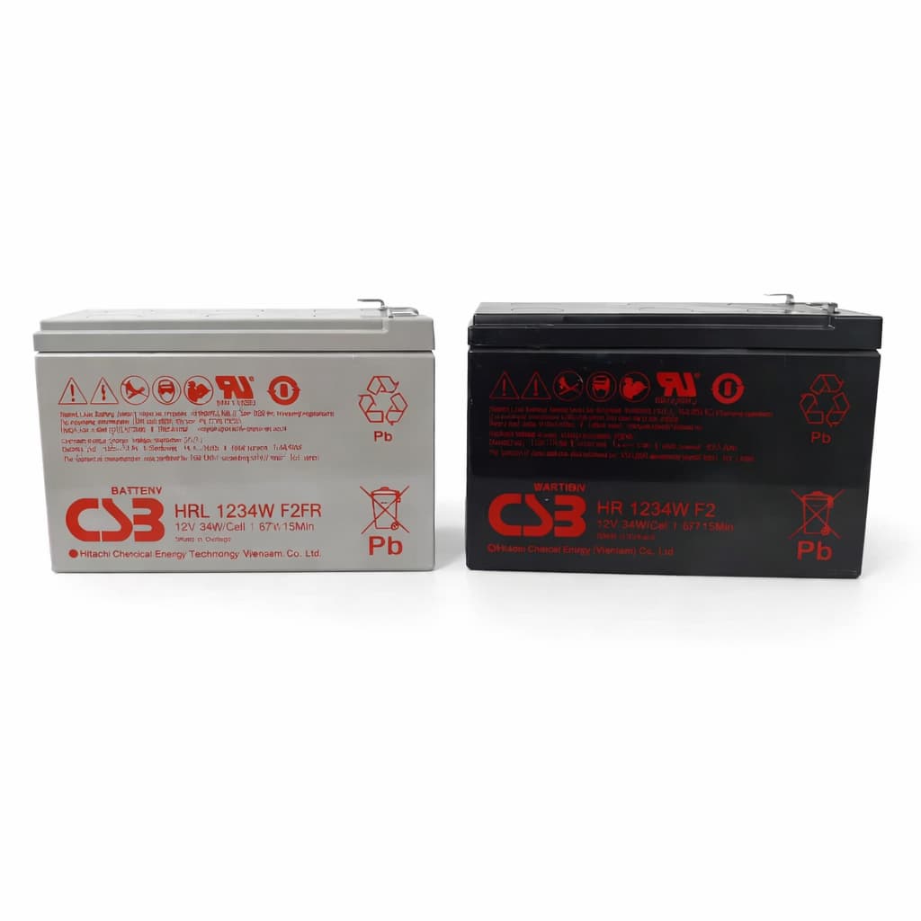 Bateria Selada 12v-9ah CSB HR-1234W-F2 Nobreak / Alarmes / Cerca Elétrica, ETC