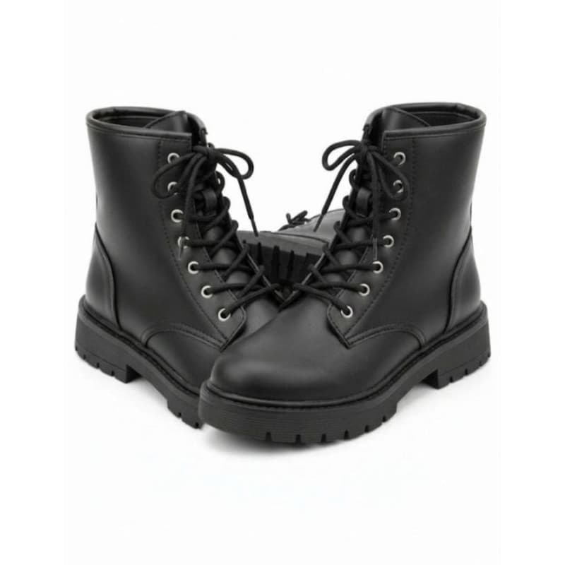 Bota Coturno Infantil Menina Blogueirinha Confortável Leve Estilosa Bota casual