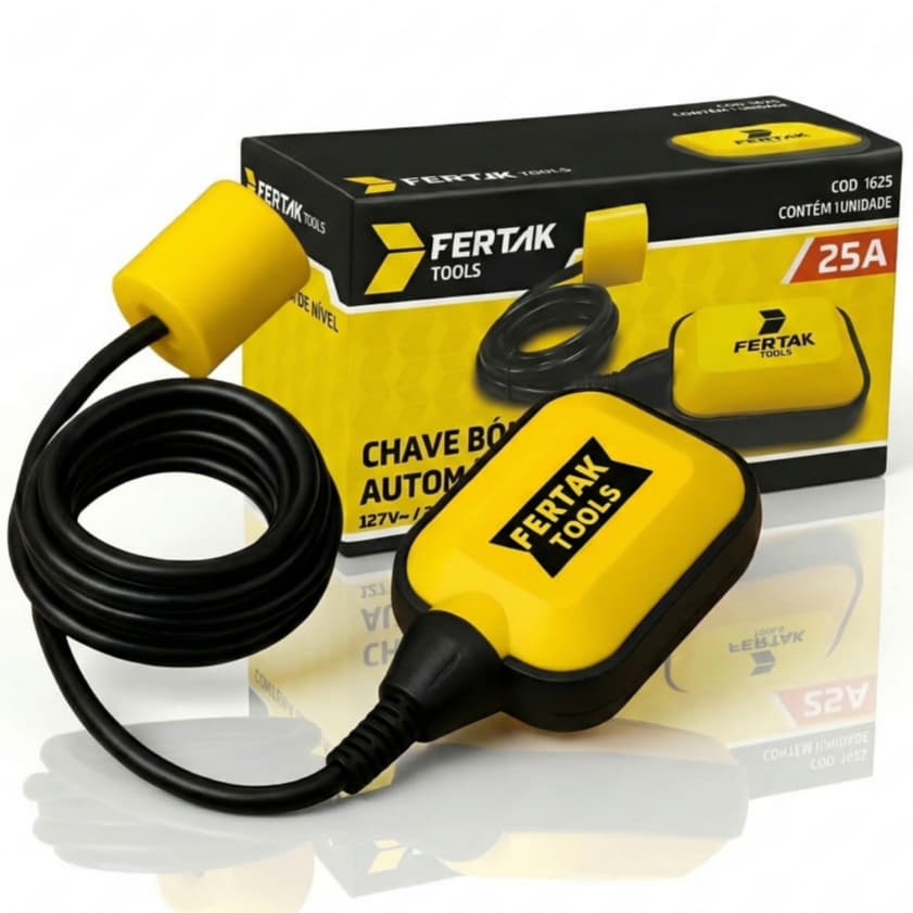 Boia Elétrica Automática 25a Regulador Nível Caixa D'água