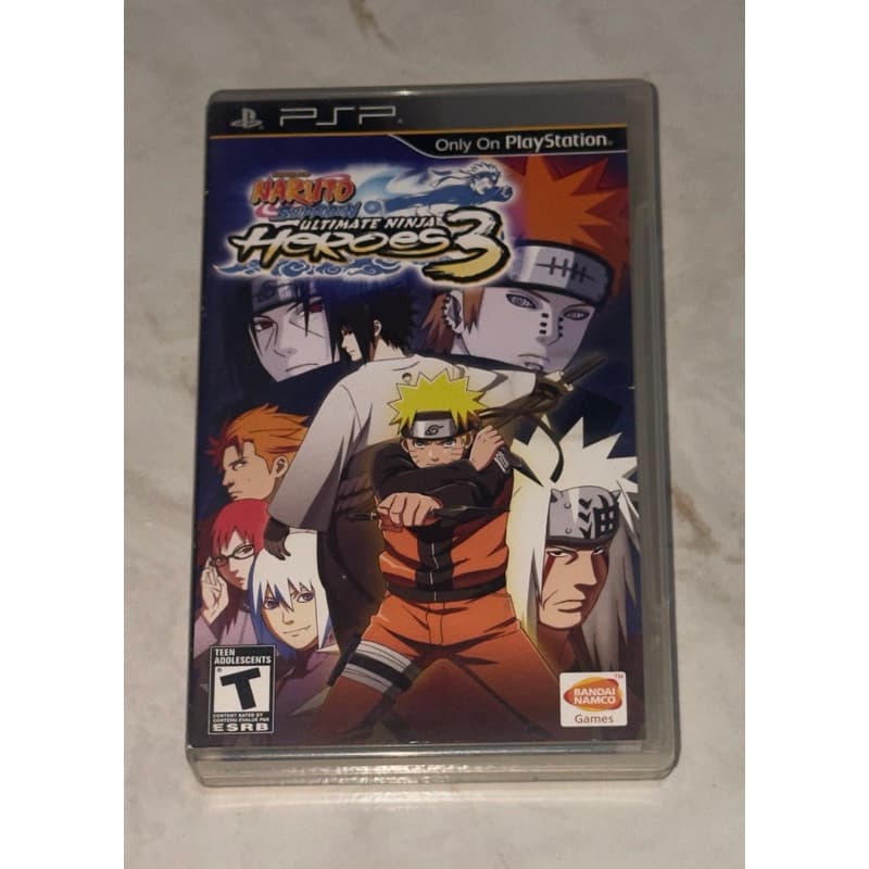 Naruto Shippuden: Ultimate Ninja Heroes 3 PsP