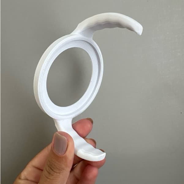 Alça para Mamadeira Modelo Avent Pétala Suporte Ajuda Autonimia Bebê