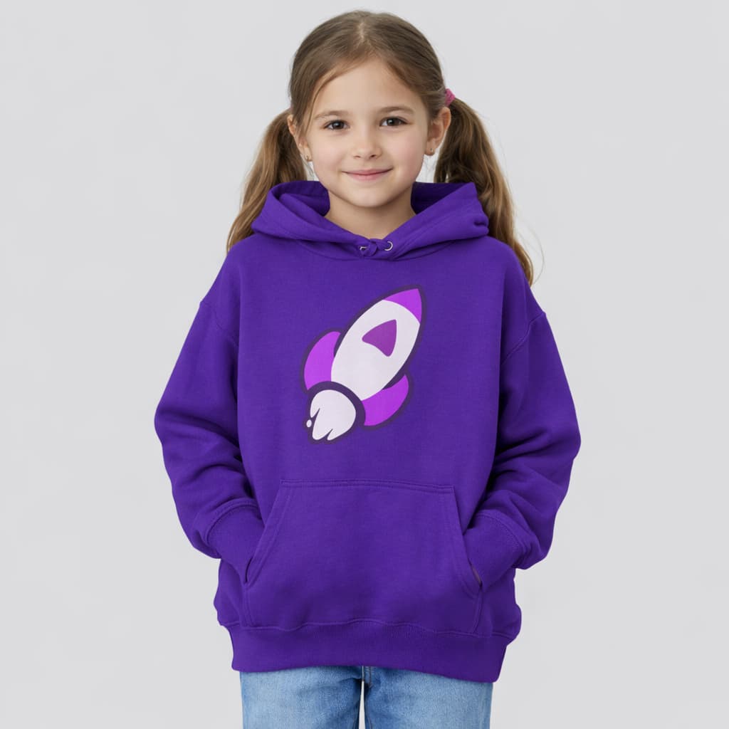 Casaco Moletom Blusa de Frio Flanelado Lançamento Katlen Foguete Evolução Emily Vick Rosa Elementos