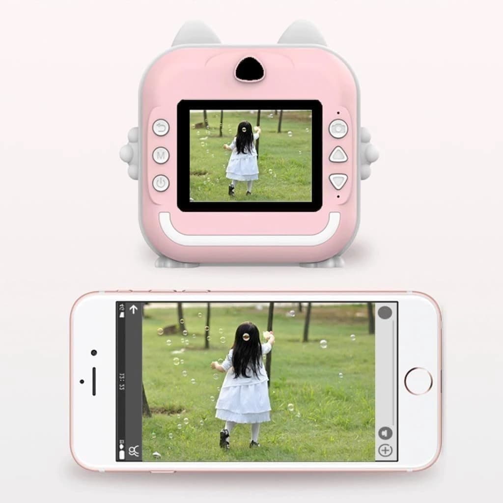 Câmera Infantil com Impressão Instantânea para Crianças