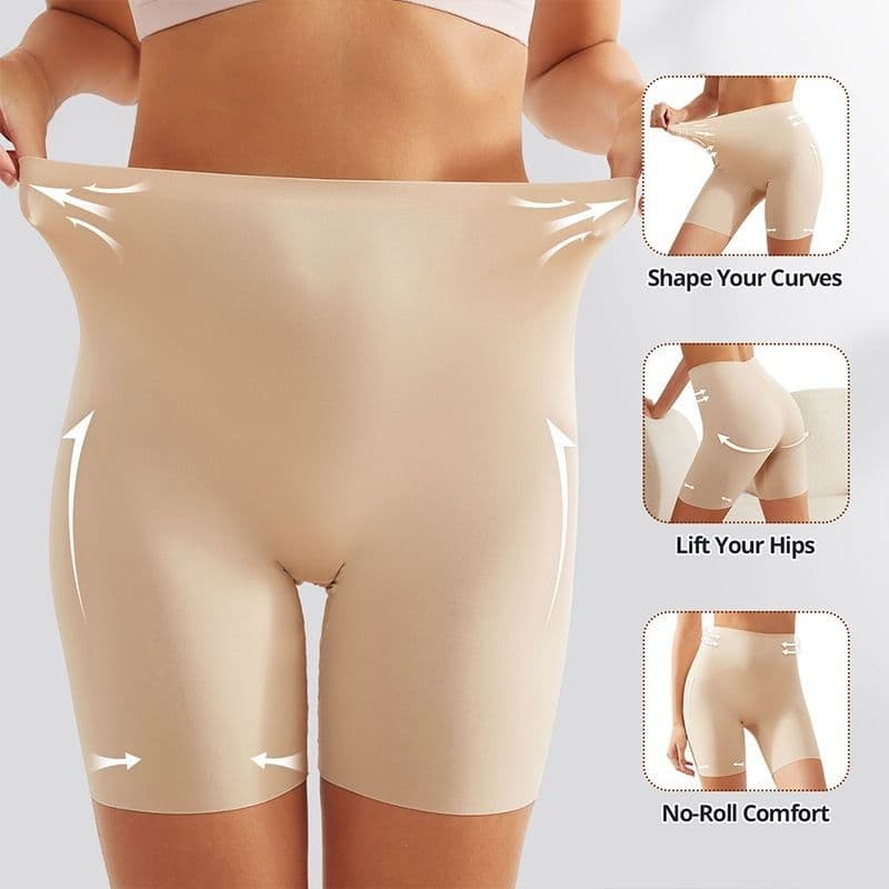 ￼Shorts modeladores sem costura com forro de microfibra