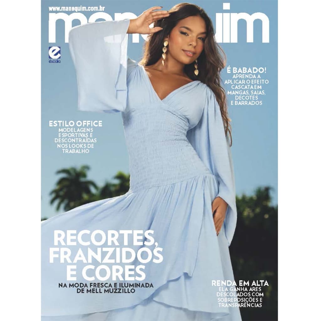 Revista Manequim Edição 788 - Recortes, Franzidos e Cores.