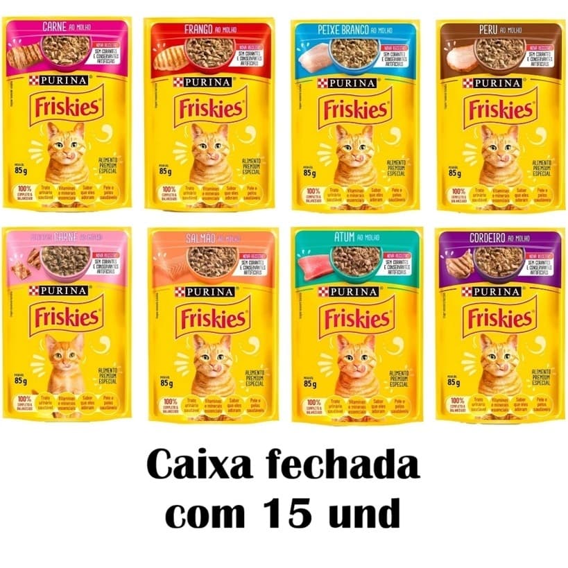 Sachê Para Gatos Friskies Caixa com 15 unid