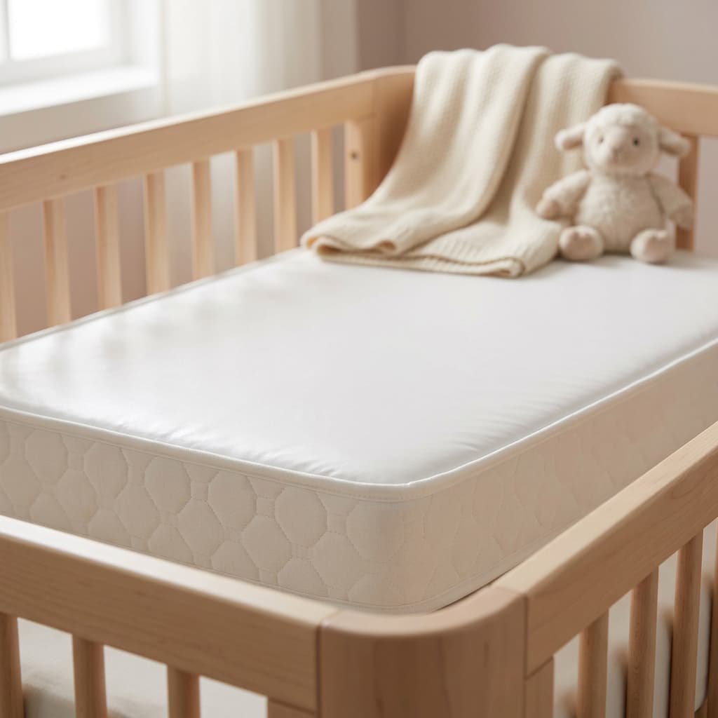 Colchão para Bebe e Berços - Promoção e Entrega Rápida - D20 Impermeável 10x70x130 - CM