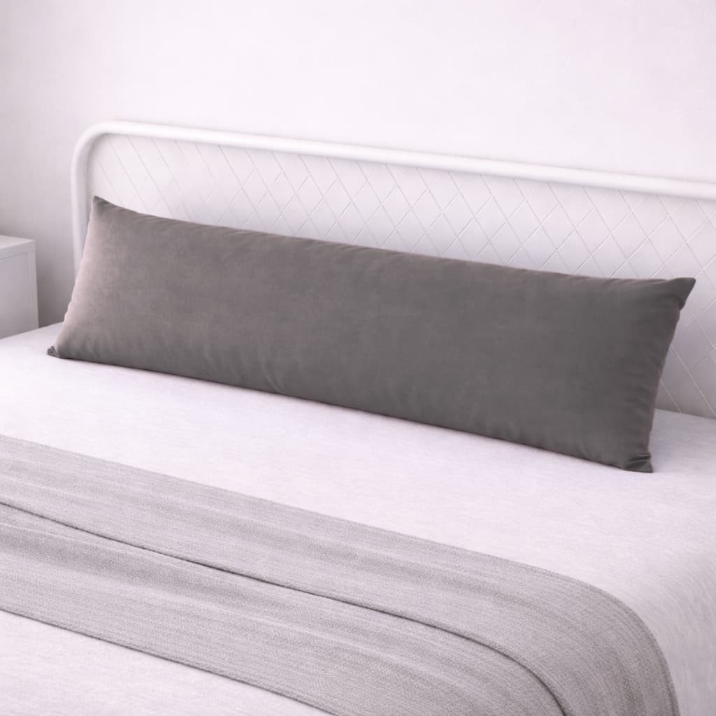 Capa De Travesseiro Para Gestante 1,30x40cm Corpo Inteiro Toque Acetinado Micropercal Antialérgica