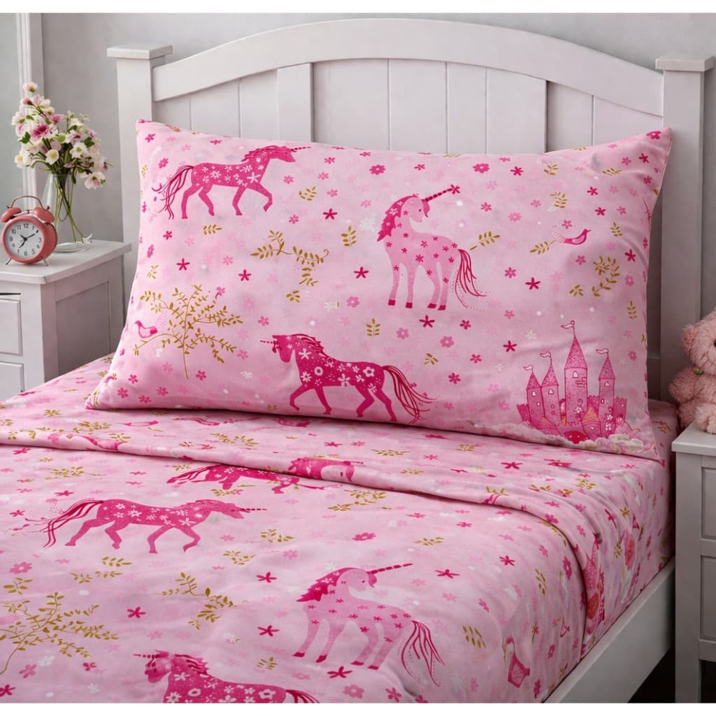 Jogo de Cama Solteiro 2 Peças Infantil Estampados Várias Estampas Kids Infantil