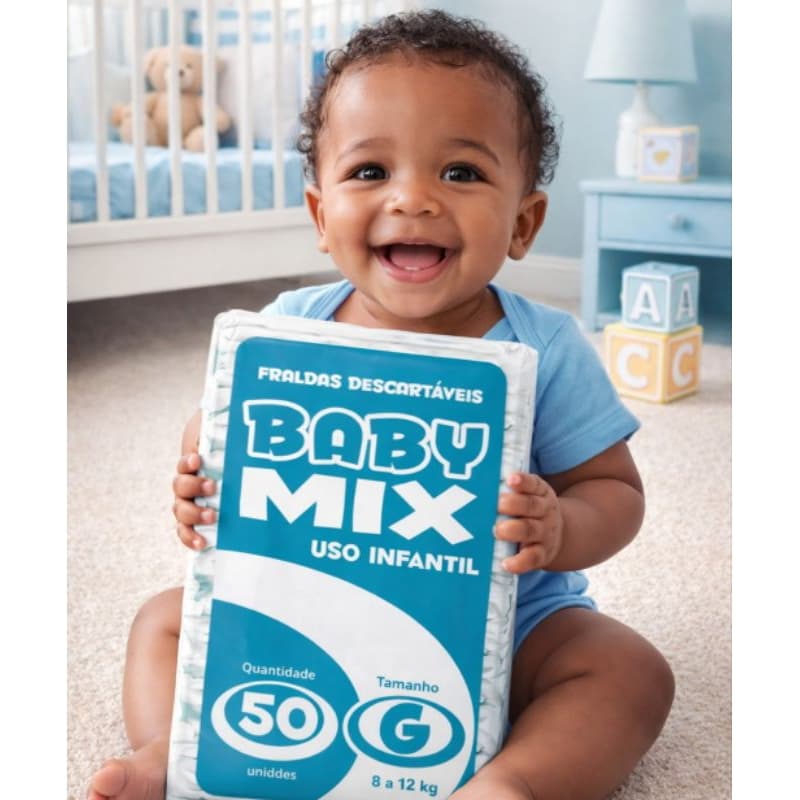 Fralda 2ª Linha Baby Mix