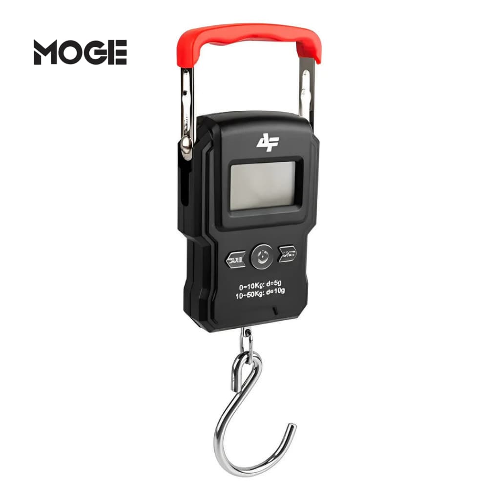 Balança Digital Portátil de Mão | Até 50kg | Gancho | Trava Mala | Albatroz BA-023