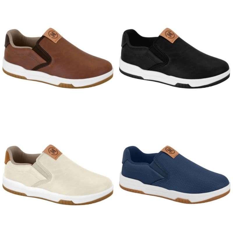 Tênis Infantil Iate Sem cadarço Molekinho Calce Fácil 2852100