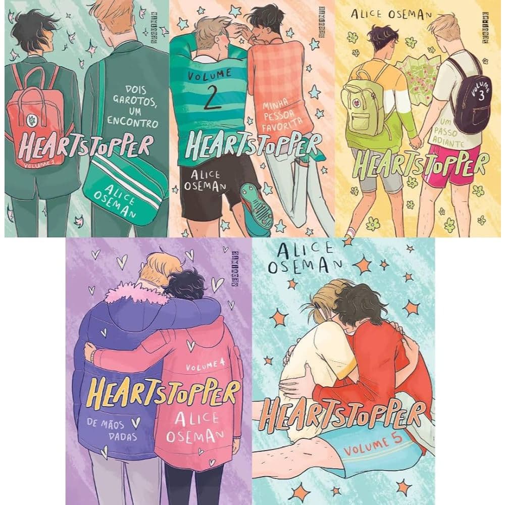 Heartstopper (vol.2 e vol.5 ) , Nick e Charlie e Este Inverno - Alice Oseman
