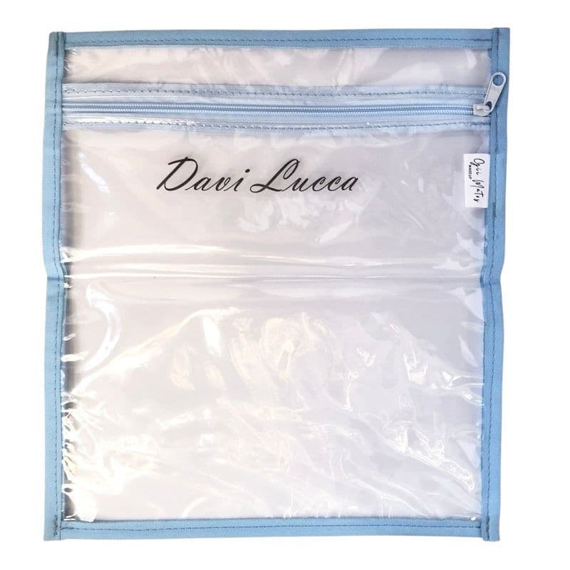 Saco organizador PERSONALIZADO escrevemos o que desejar - para maternidade - viagem