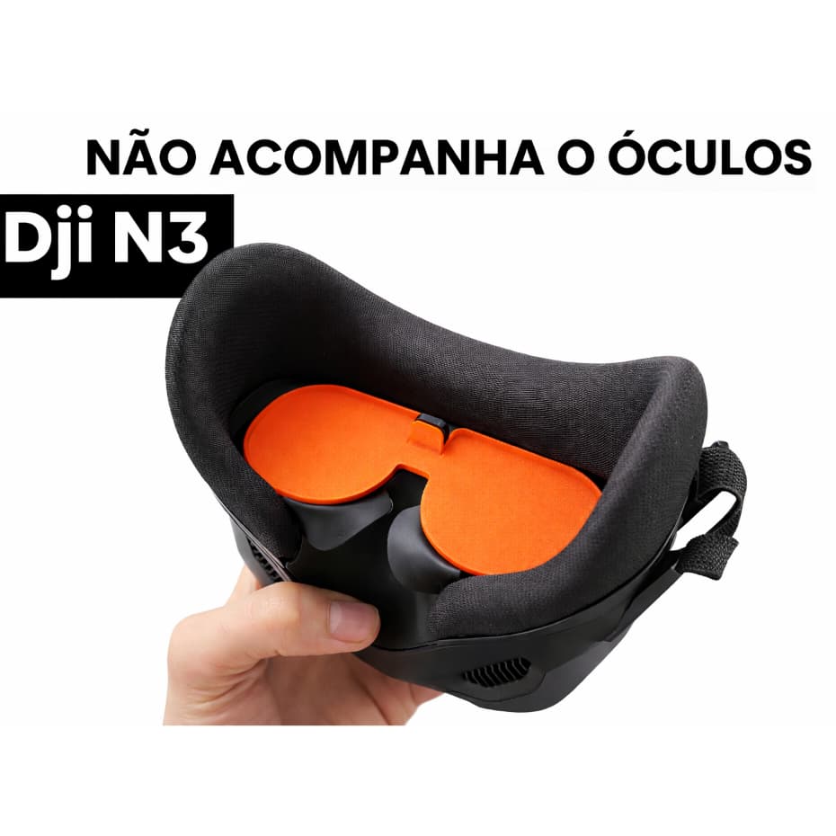 Protetor de Lentes para DJI N3 Goggles – Encaixe Perfeito, Proteção Contra Riscos e Poeira, Leve e Fácil de Instalar