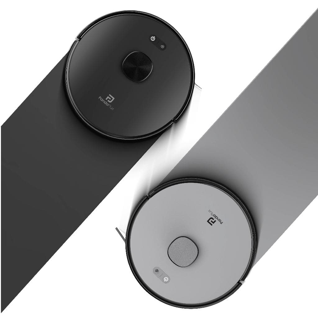 Robô Aspirador Inteligente Mapeamento 3D LDS Laser Wi-Fi 3000Pa Mop Panda Plus Alexa Google Bivolt