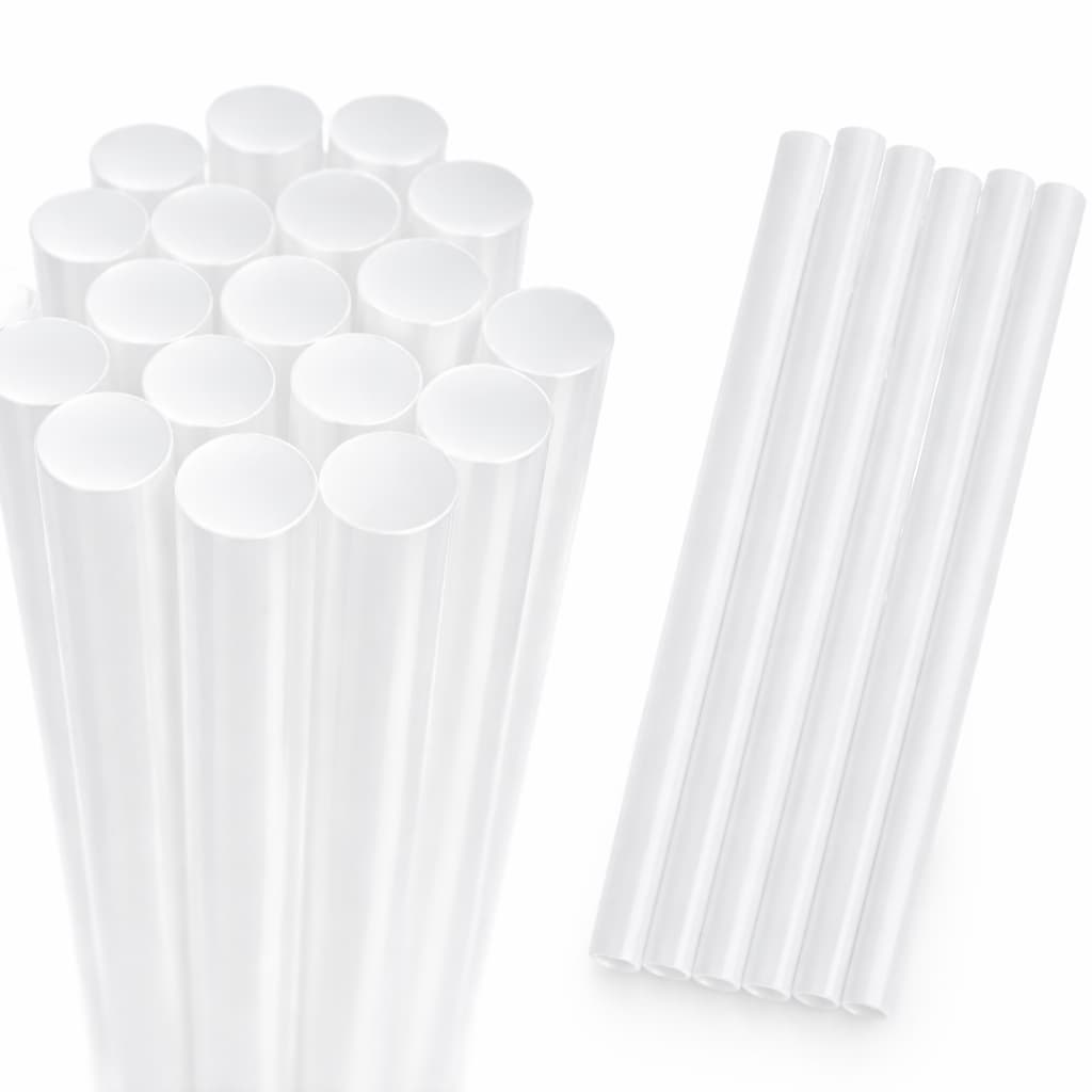 Bastao De Cola Quente 7mm Branco Cola Instantânea 10 Unidades