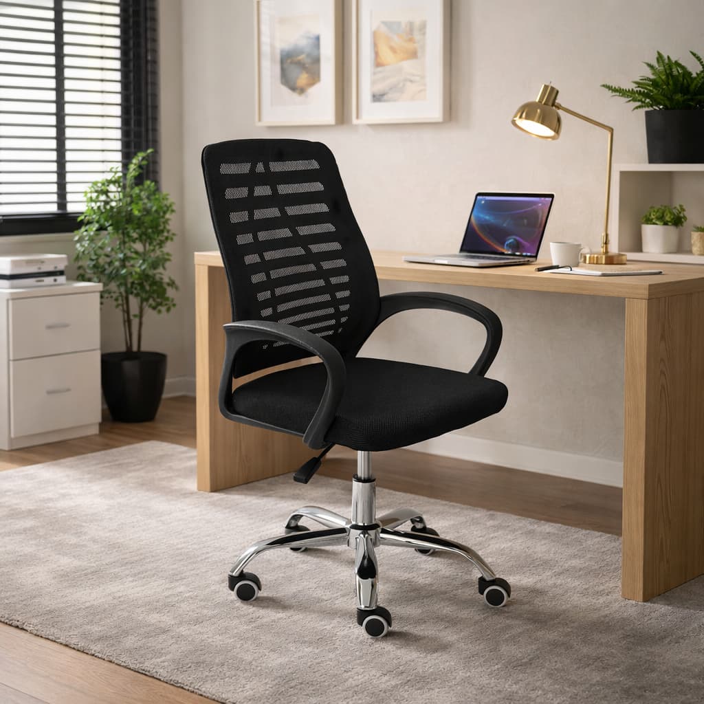 Cadeira Escritório Mesh Ergonômica Best Chair Conforto Qualidade Resistência