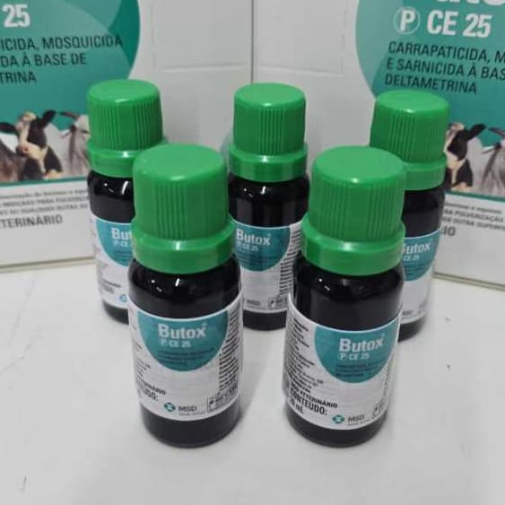 Kits de 5 a 1 Butox Para Carrapato Pulgas Sarna Moscas Para Ambiente 20ml