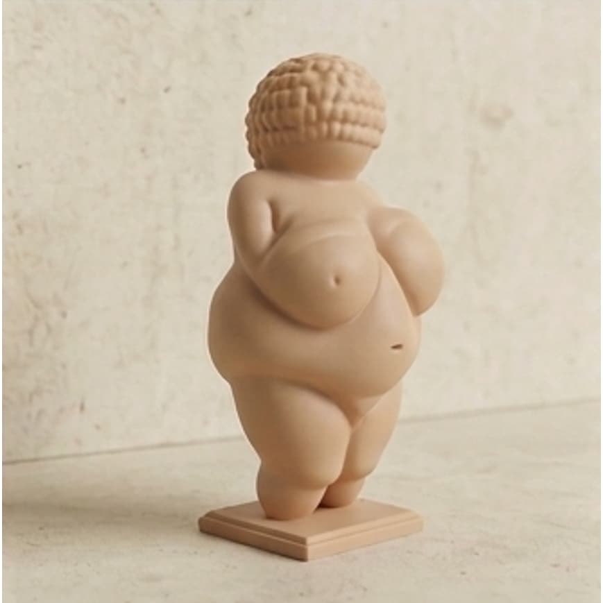 Escultura Estátua Vênus de Willendorf Enfeite Decorativo Presente Sala Quarto Escritório Aparador Estante Mesa