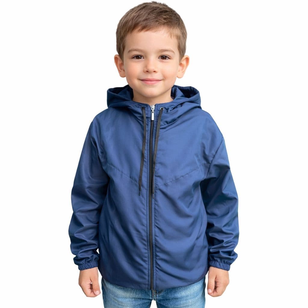 Corta-Vento Infantil Unissex Lisa | Menino e Menina