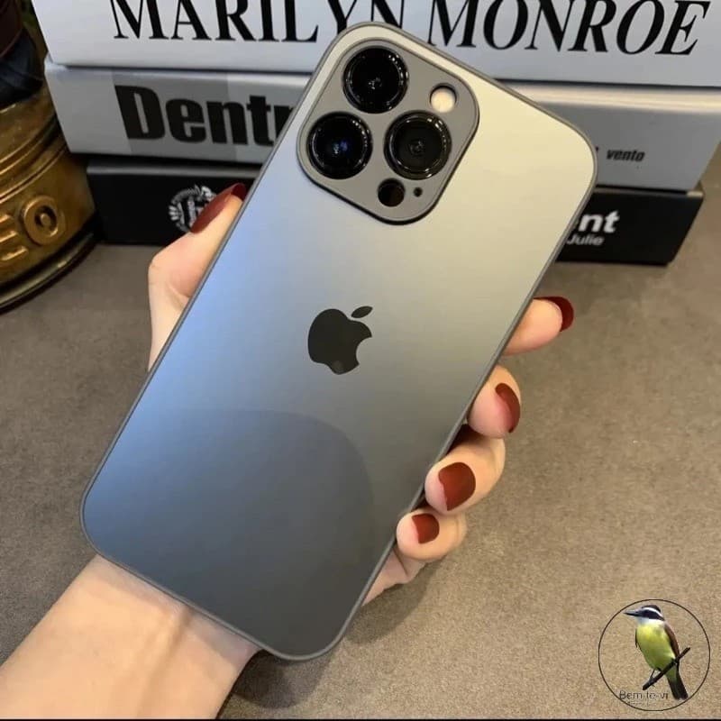 Capa Case Capinha De Vidro Premium Para iPhone 16 16 Pro e 16 Pro Max 14 PROMAX 15 PROMAX 13 PROMAX