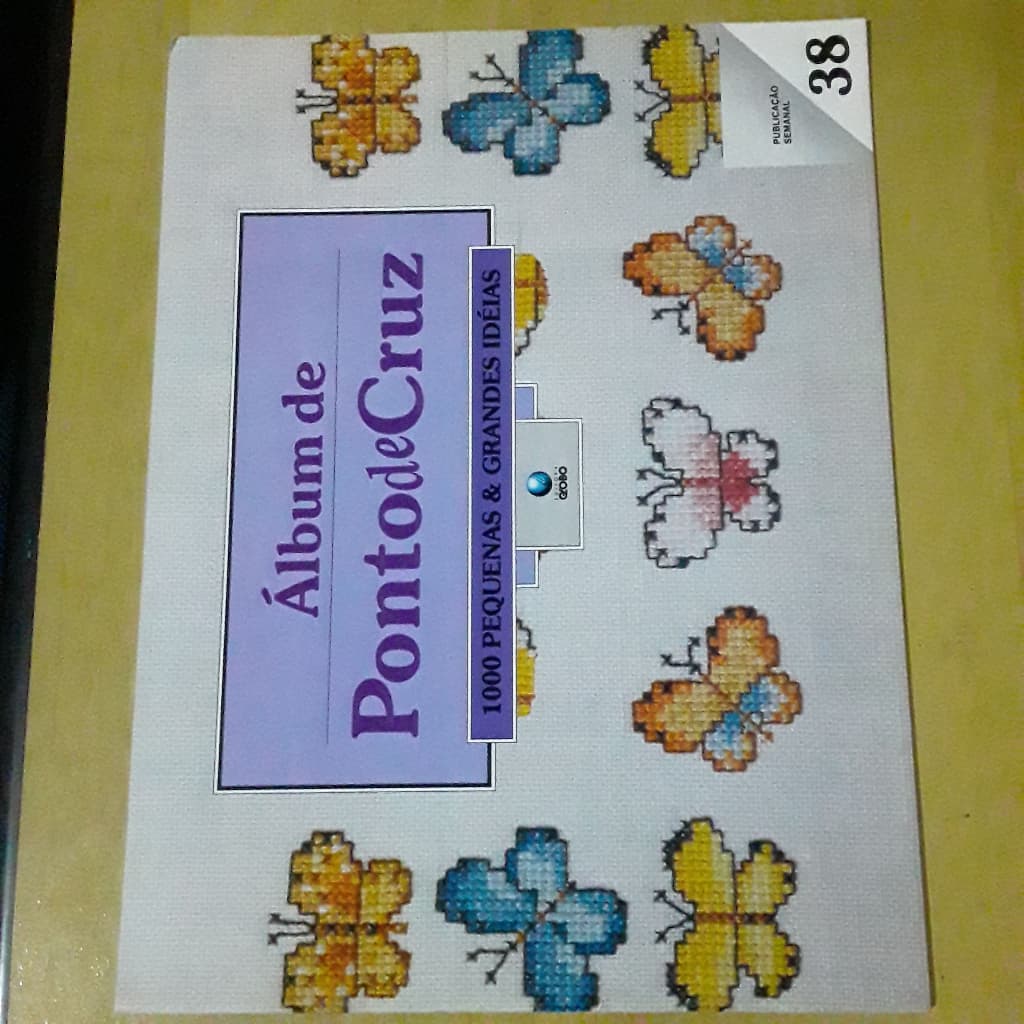 PL68 REVISTA ÁLBUM DE PONTO DE CRUZ Nº38