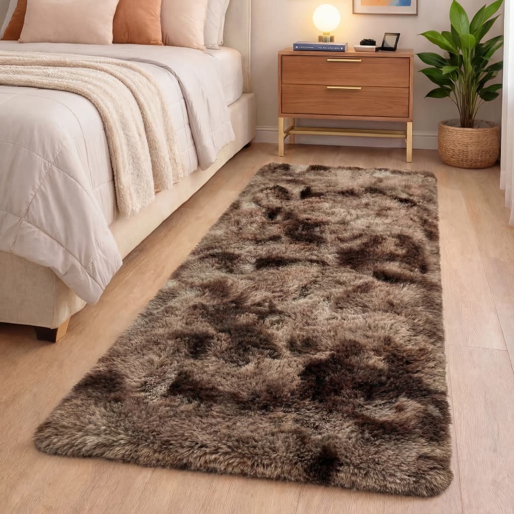 Tapete Passadeira 2,00 x 0,60 Corredor Quarto Sala Felpudo Várias Cores