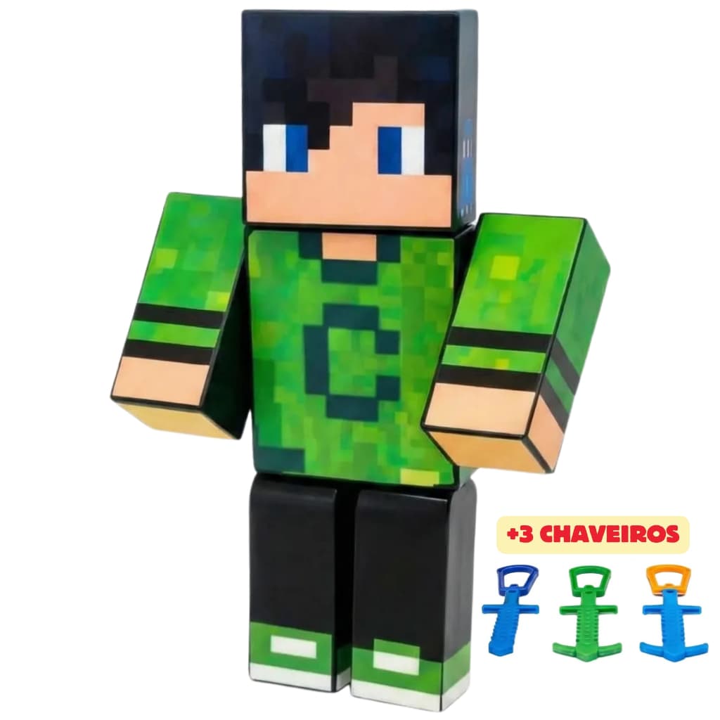 Boneco Articulado Cadres 25cm Youtuber Algazarra