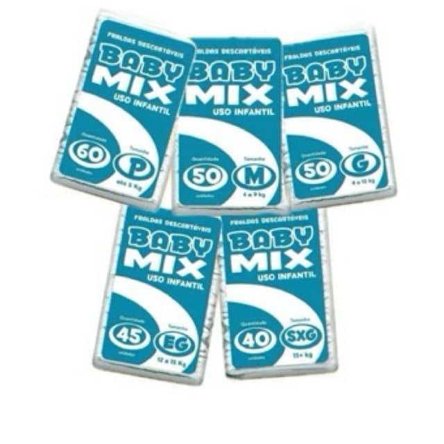 Fralda Baby Mix 2ºLinha Pacotão