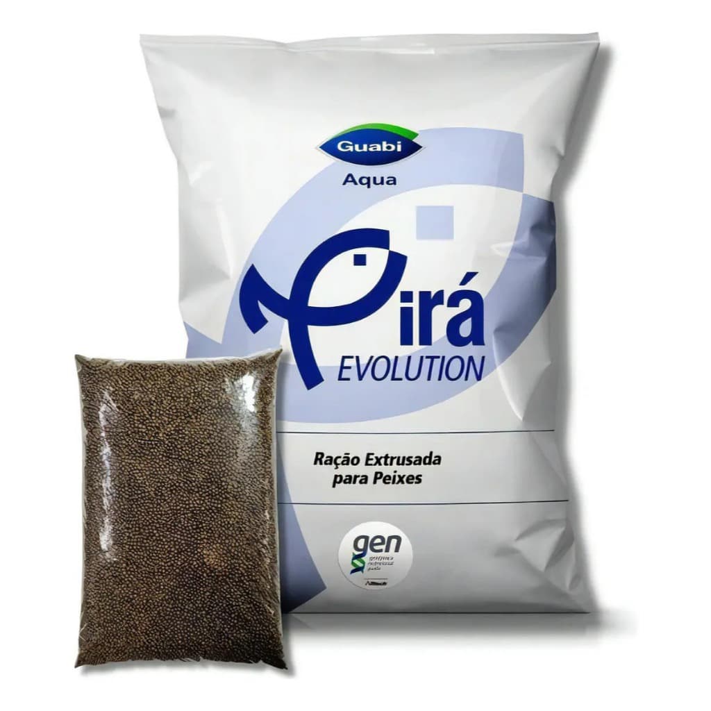 Ração Para Peixes Guabi 40% 2 A 3mm a Granel Alevinos Tilápia Carpas Kinguios Massa P/ Pesca